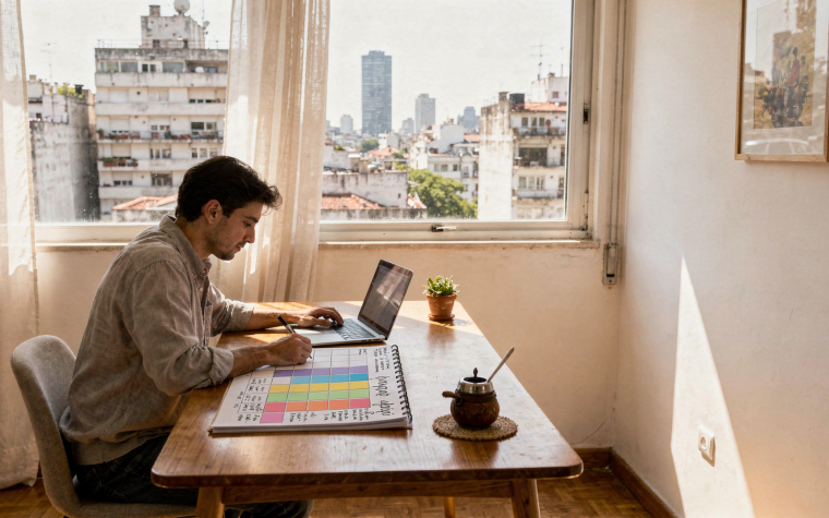 Guía para planificar una semana de trabajo digital
