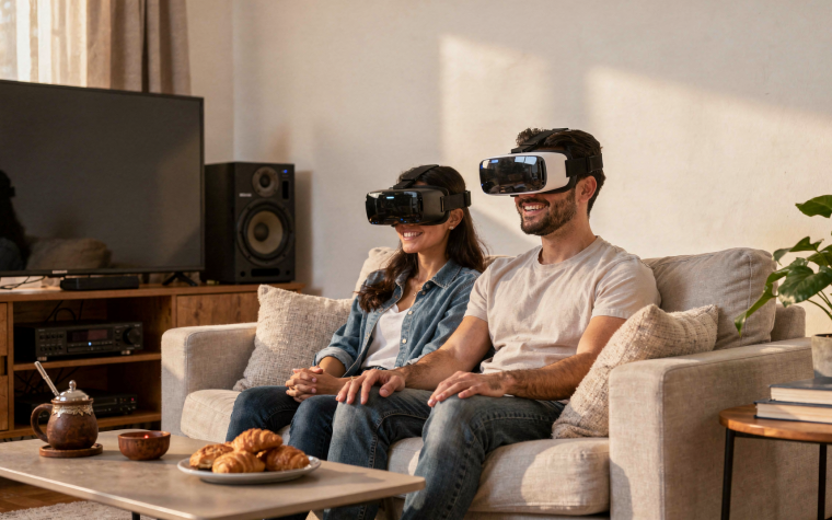 Realidad virtual y nuevas formas de entretenimiento en casa